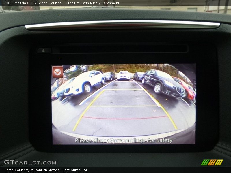 Titanium Flash Mica / Parchment 2016 Mazda CX-5 Grand Touring