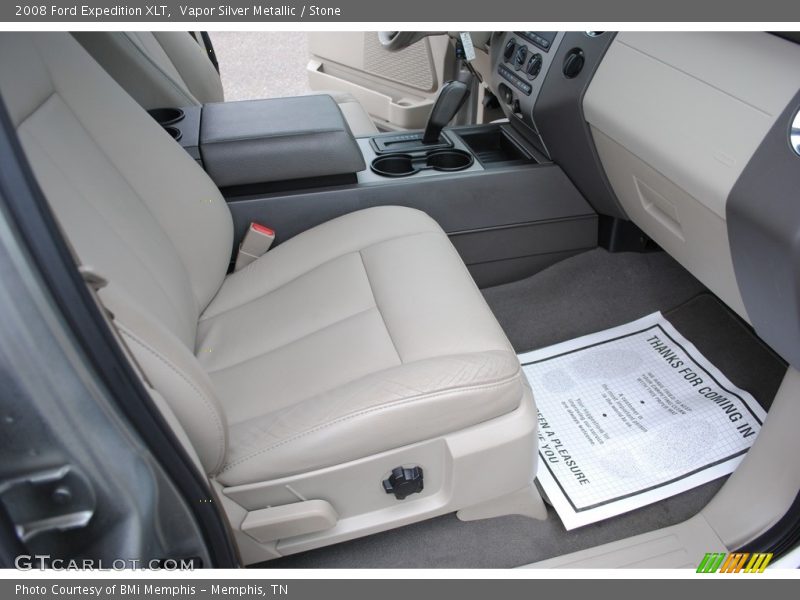 Vapor Silver Metallic / Stone 2008 Ford Expedition XLT