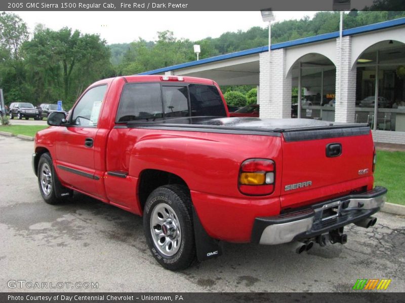 Fire Red / Dark Pewter 2005 GMC Sierra 1500 Regular Cab