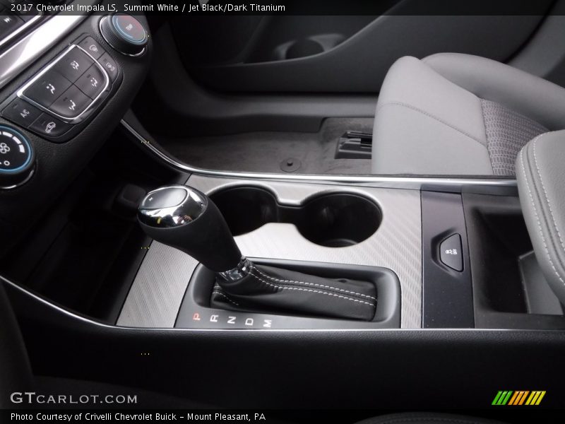Summit White / Jet Black/Dark Titanium 2017 Chevrolet Impala LS
