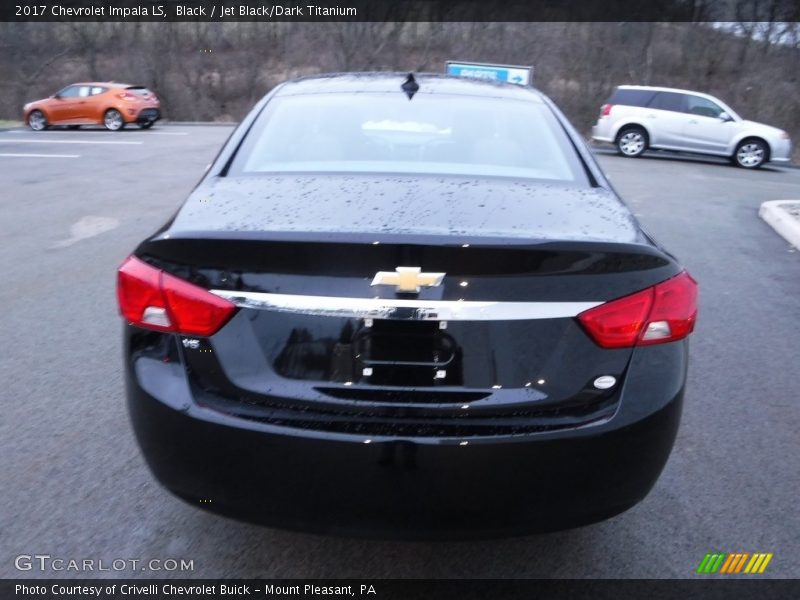 Black / Jet Black/Dark Titanium 2017 Chevrolet Impala LS