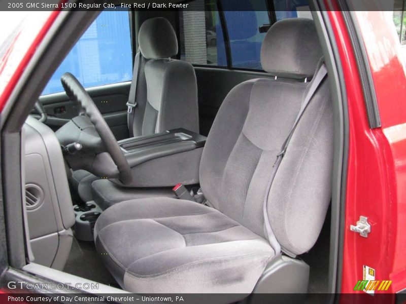 Fire Red / Dark Pewter 2005 GMC Sierra 1500 Regular Cab