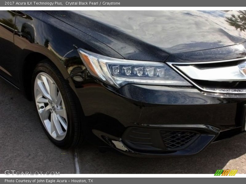 Crystal Black Pearl / Graystone 2017 Acura ILX Technology Plus