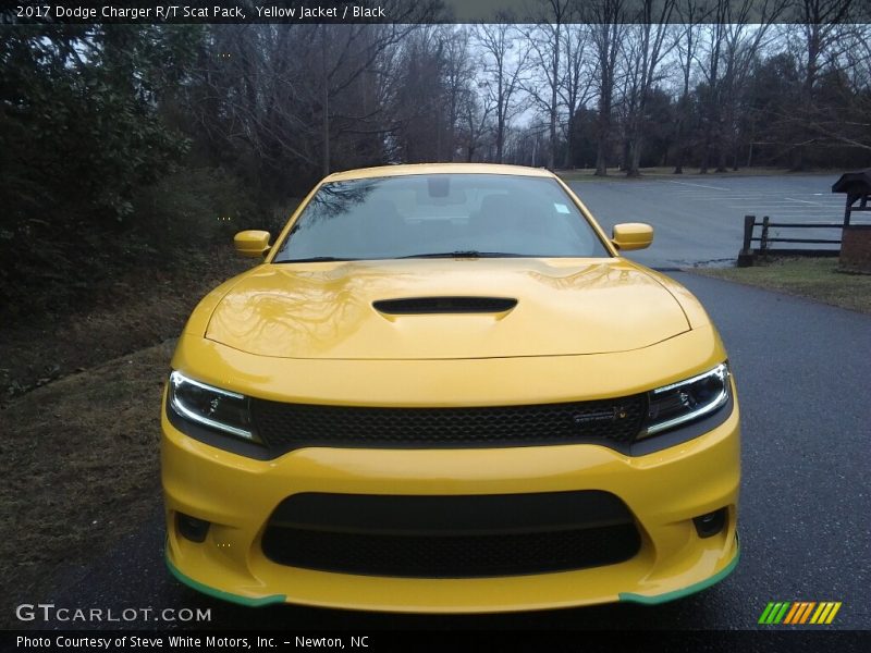 Yellow Jacket / Black 2017 Dodge Charger R/T Scat Pack