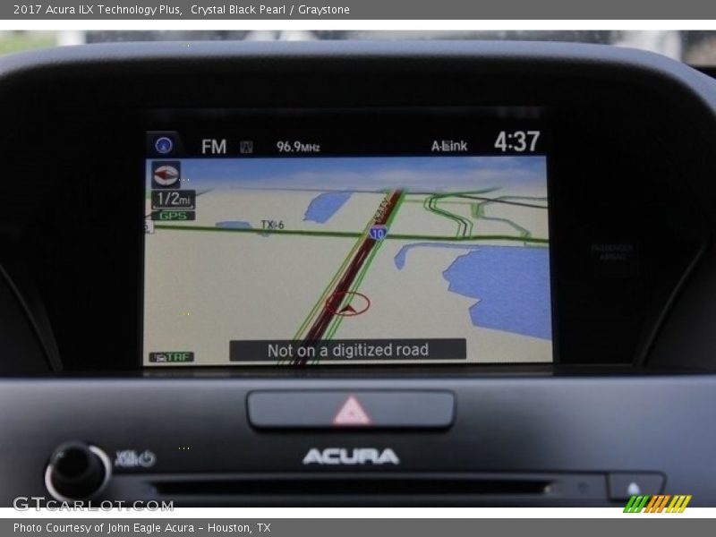 Crystal Black Pearl / Graystone 2017 Acura ILX Technology Plus