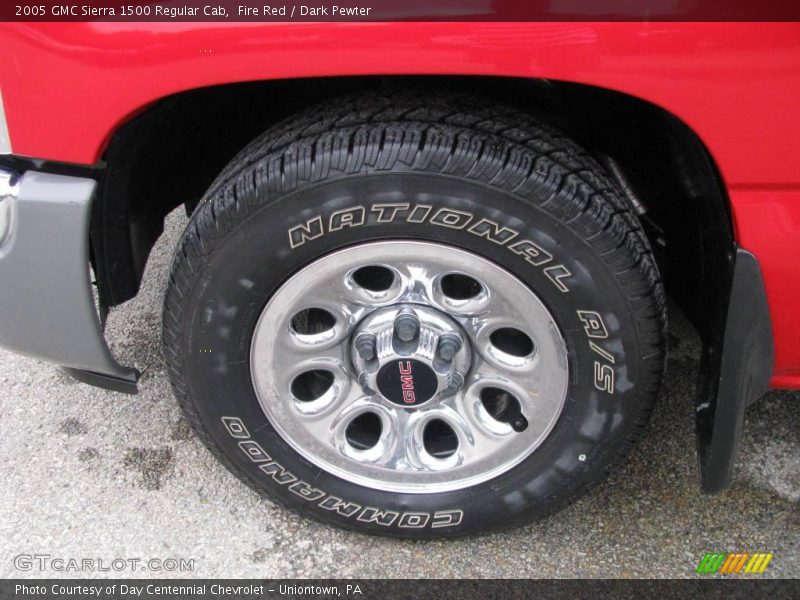 Fire Red / Dark Pewter 2005 GMC Sierra 1500 Regular Cab