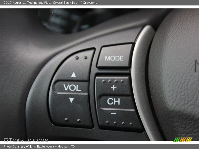 Crystal Black Pearl / Graystone 2017 Acura ILX Technology Plus