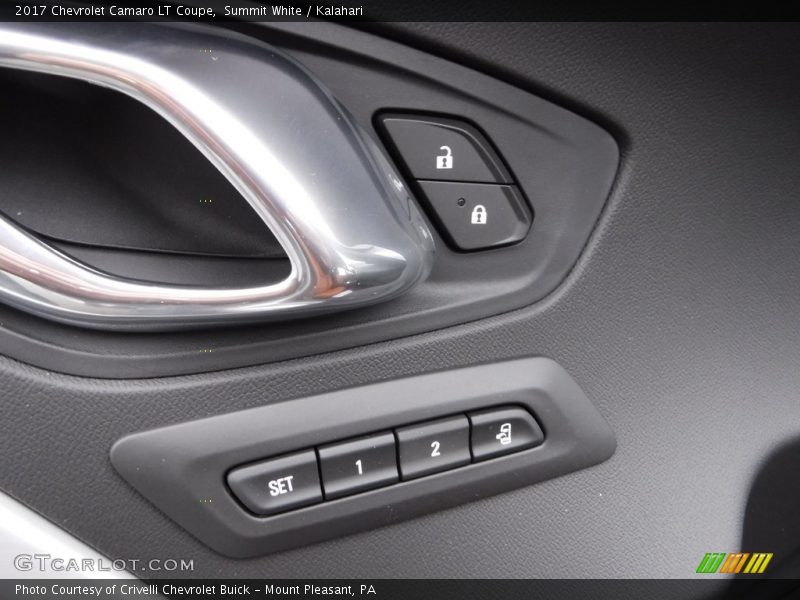 Summit White / Kalahari 2017 Chevrolet Camaro LT Coupe
