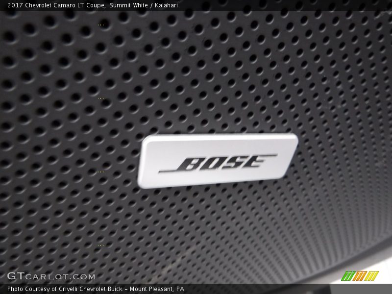 Summit White / Kalahari 2017 Chevrolet Camaro LT Coupe