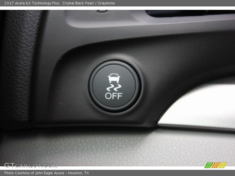 Crystal Black Pearl / Graystone 2017 Acura ILX Technology Plus