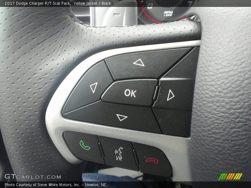 Controls of 2017 Charger R/T Scat Pack