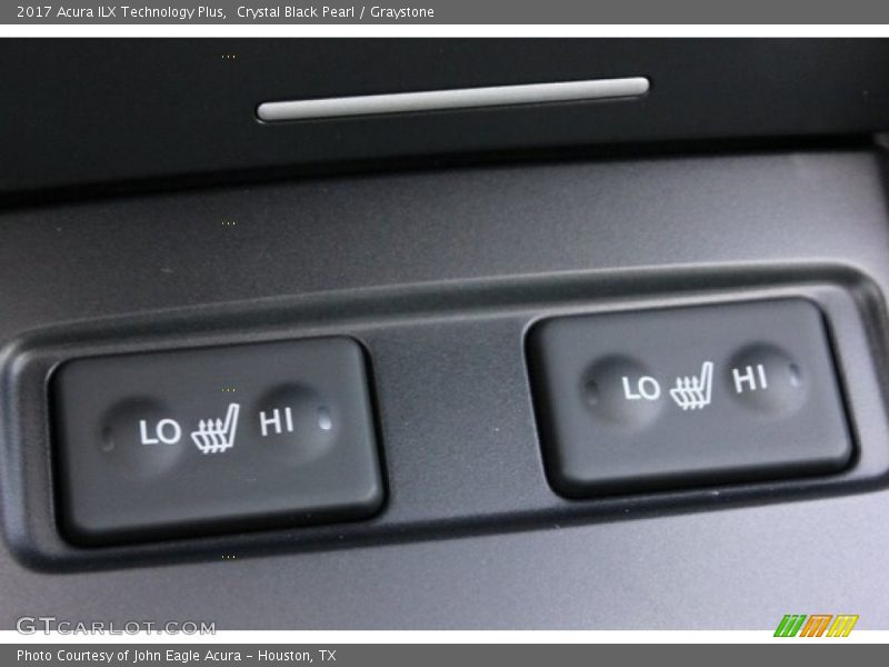 Crystal Black Pearl / Graystone 2017 Acura ILX Technology Plus