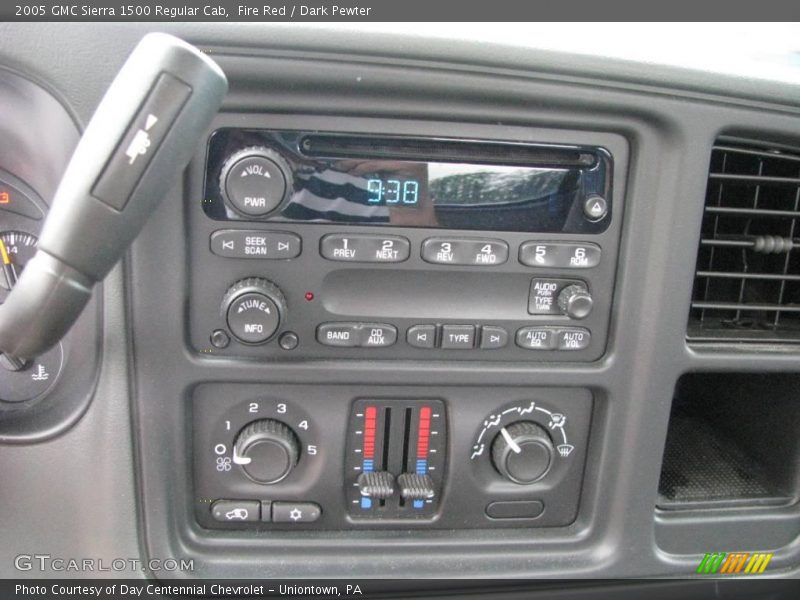 Fire Red / Dark Pewter 2005 GMC Sierra 1500 Regular Cab