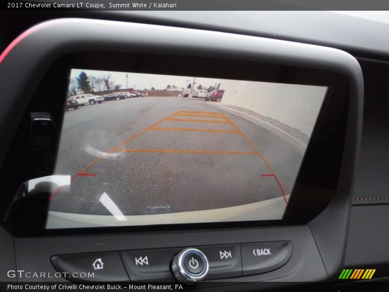 Summit White / Kalahari 2017 Chevrolet Camaro LT Coupe