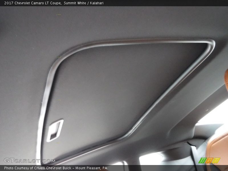 Summit White / Kalahari 2017 Chevrolet Camaro LT Coupe