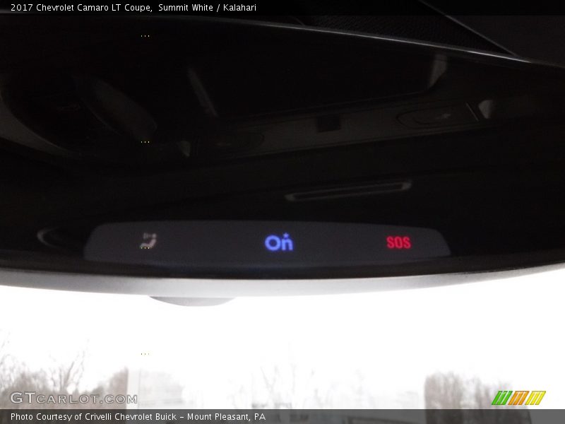 Summit White / Kalahari 2017 Chevrolet Camaro LT Coupe