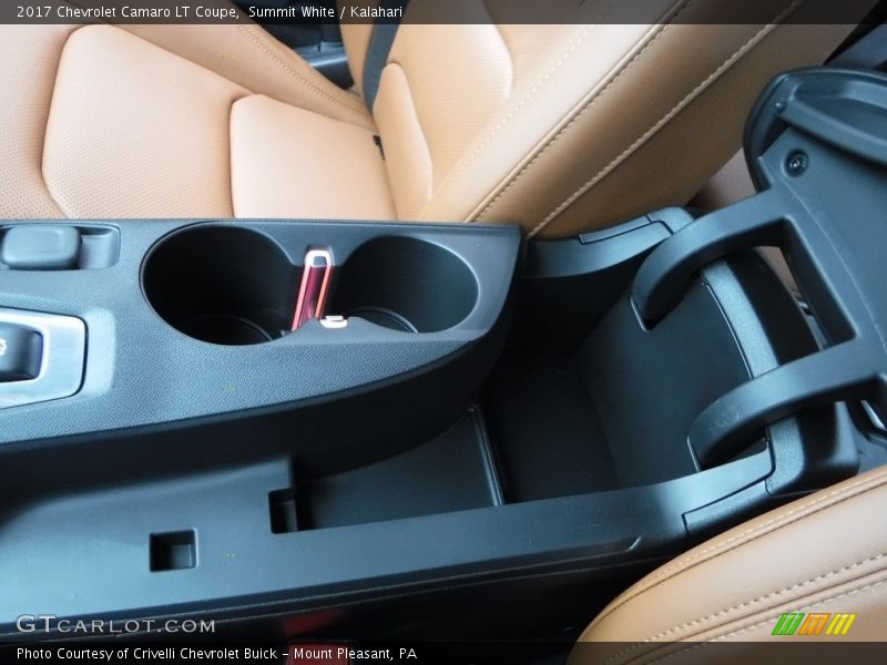 Summit White / Kalahari 2017 Chevrolet Camaro LT Coupe