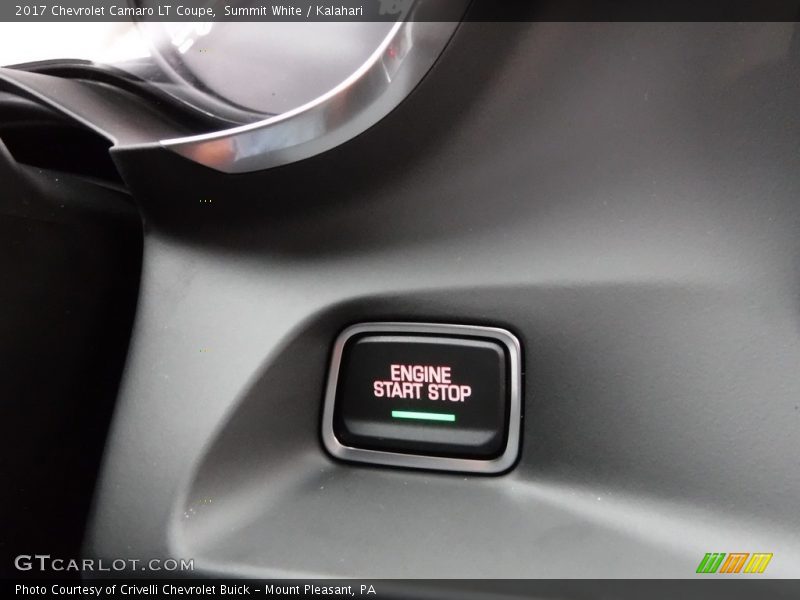 Summit White / Kalahari 2017 Chevrolet Camaro LT Coupe