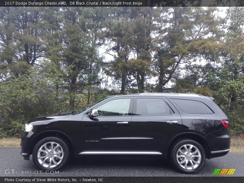 DB Black Crystal / Black/Light Frost Beige 2017 Dodge Durango Citadel AWD