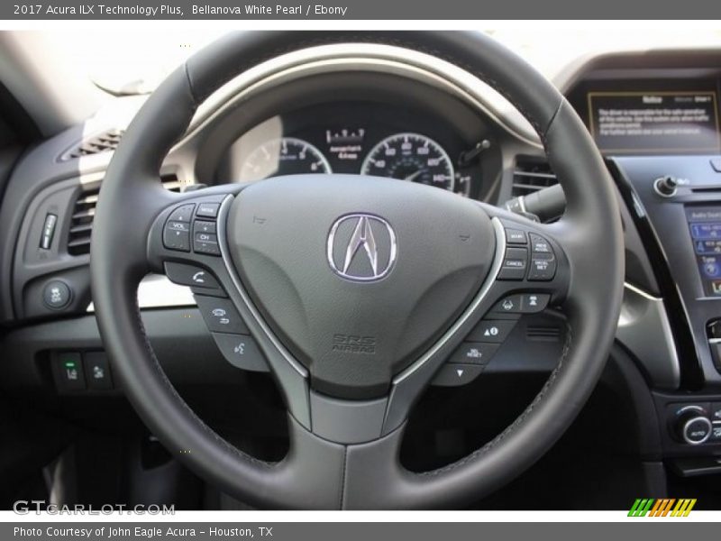 Bellanova White Pearl / Ebony 2017 Acura ILX Technology Plus