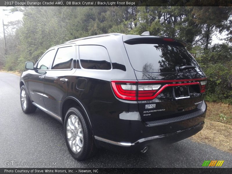 DB Black Crystal / Black/Light Frost Beige 2017 Dodge Durango Citadel AWD