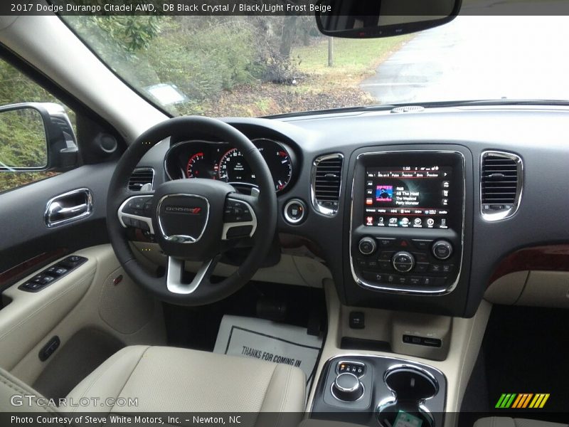 DB Black Crystal / Black/Light Frost Beige 2017 Dodge Durango Citadel AWD