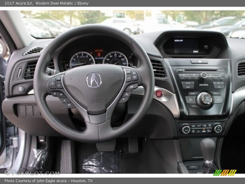 Modern Steel Metallic / Ebony 2017 Acura ILX