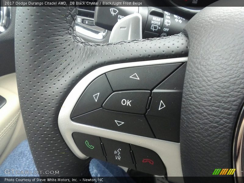 DB Black Crystal / Black/Light Frost Beige 2017 Dodge Durango Citadel AWD