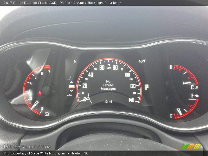 DB Black Crystal / Black/Light Frost Beige 2017 Dodge Durango Citadel AWD