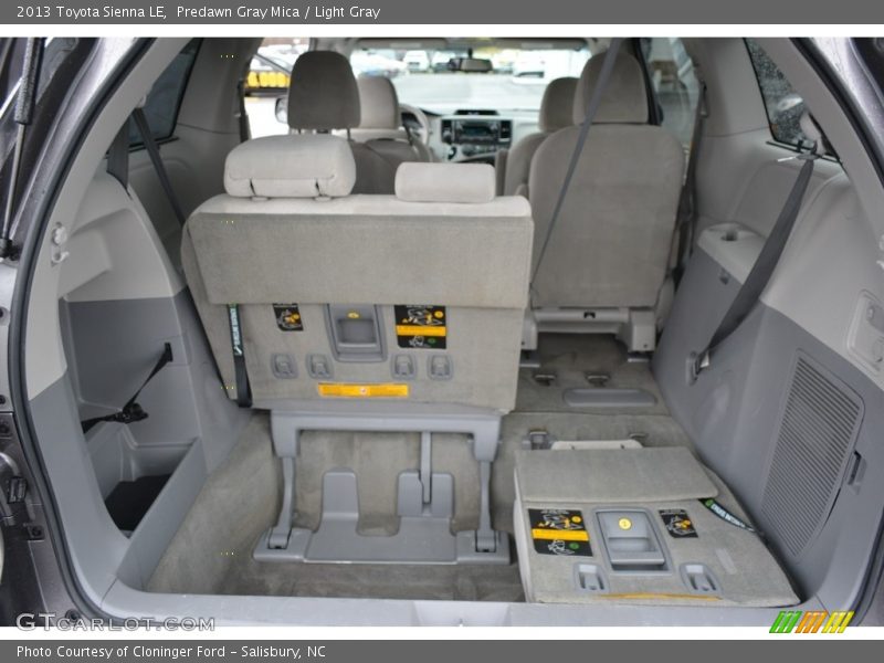 Predawn Gray Mica / Light Gray 2013 Toyota Sienna LE