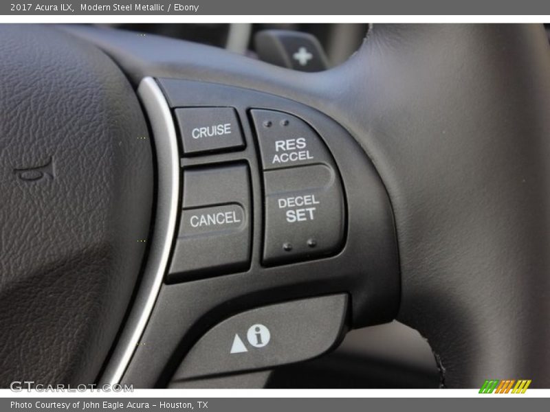Modern Steel Metallic / Ebony 2017 Acura ILX