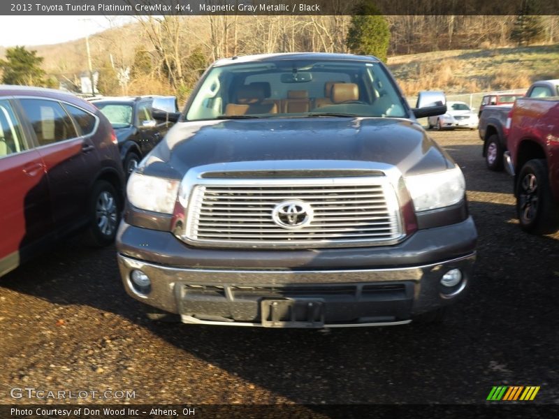 Magnetic Gray Metallic / Black 2013 Toyota Tundra Platinum CrewMax 4x4