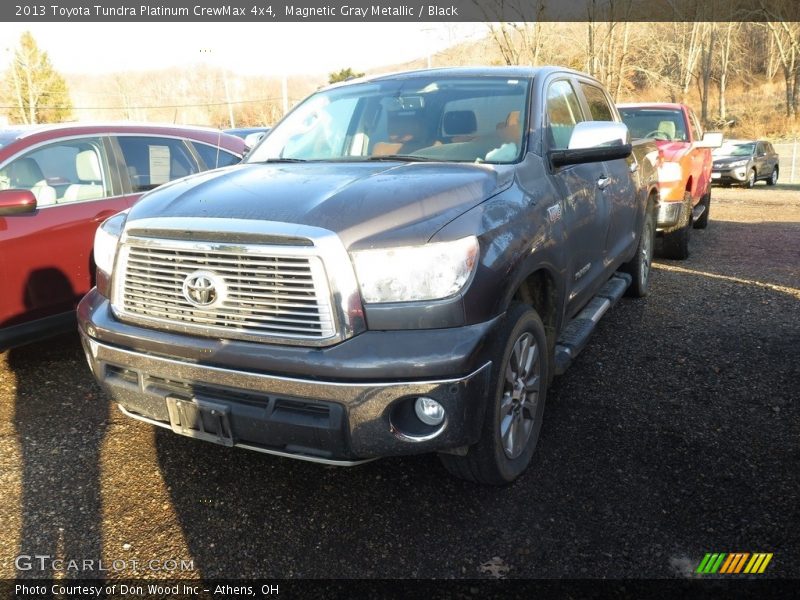 Magnetic Gray Metallic / Black 2013 Toyota Tundra Platinum CrewMax 4x4