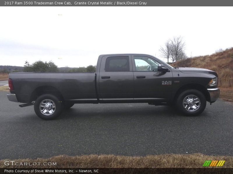 Granite Crystal Metallic / Black/Diesel Gray 2017 Ram 3500 Tradesman Crew Cab