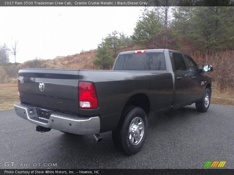 Granite Crystal Metallic / Black/Diesel Gray 2017 Ram 3500 Tradesman Crew Cab