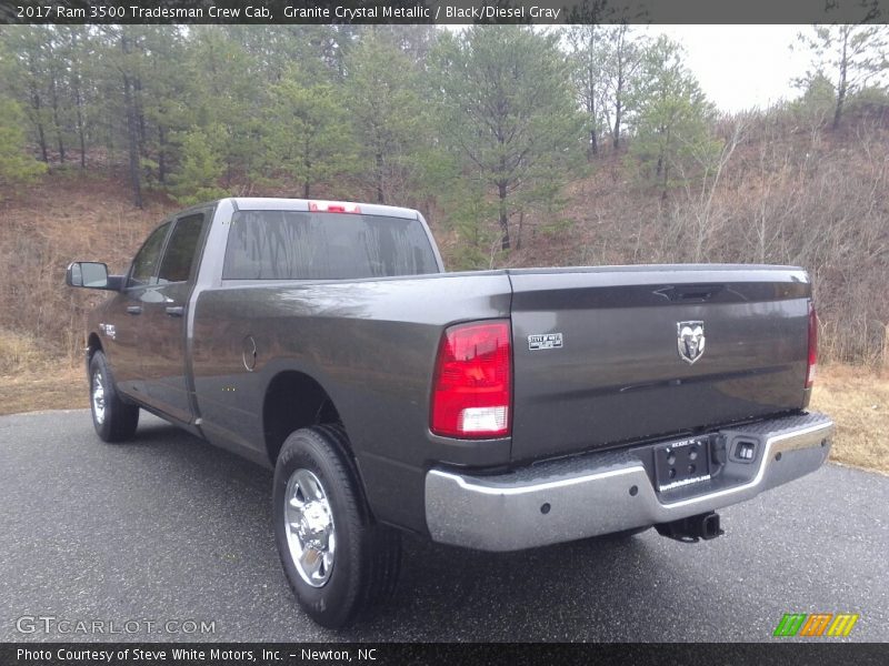 Granite Crystal Metallic / Black/Diesel Gray 2017 Ram 3500 Tradesman Crew Cab