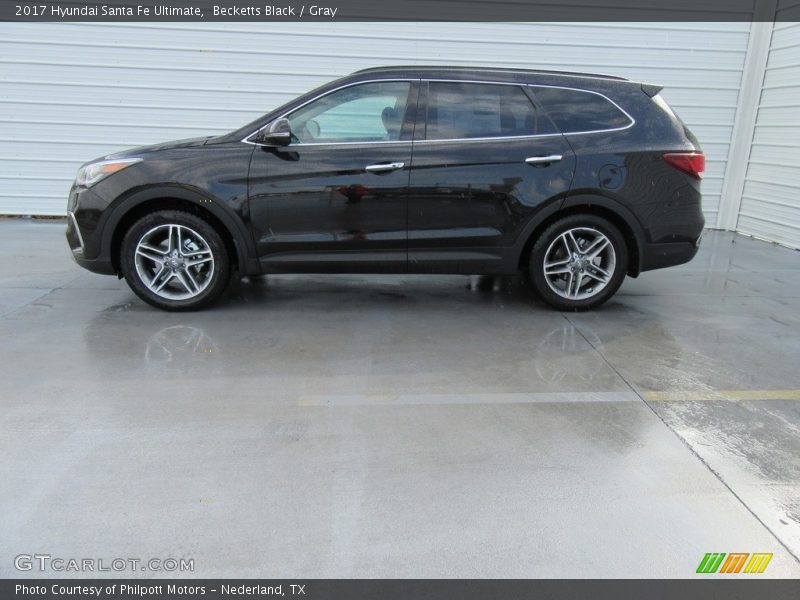 Becketts Black / Gray 2017 Hyundai Santa Fe Ultimate