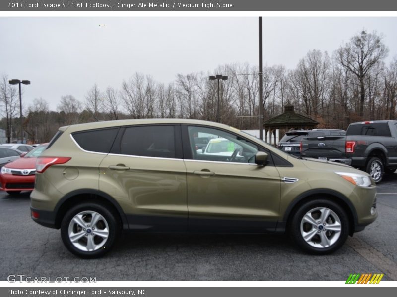 Ginger Ale Metallic / Medium Light Stone 2013 Ford Escape SE 1.6L EcoBoost