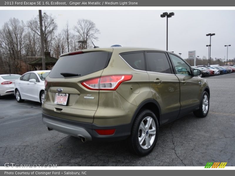 Ginger Ale Metallic / Medium Light Stone 2013 Ford Escape SE 1.6L EcoBoost