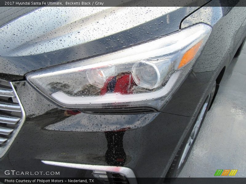 Becketts Black / Gray 2017 Hyundai Santa Fe Ultimate