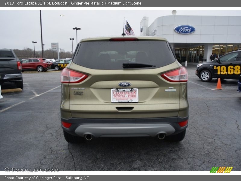 Ginger Ale Metallic / Medium Light Stone 2013 Ford Escape SE 1.6L EcoBoost