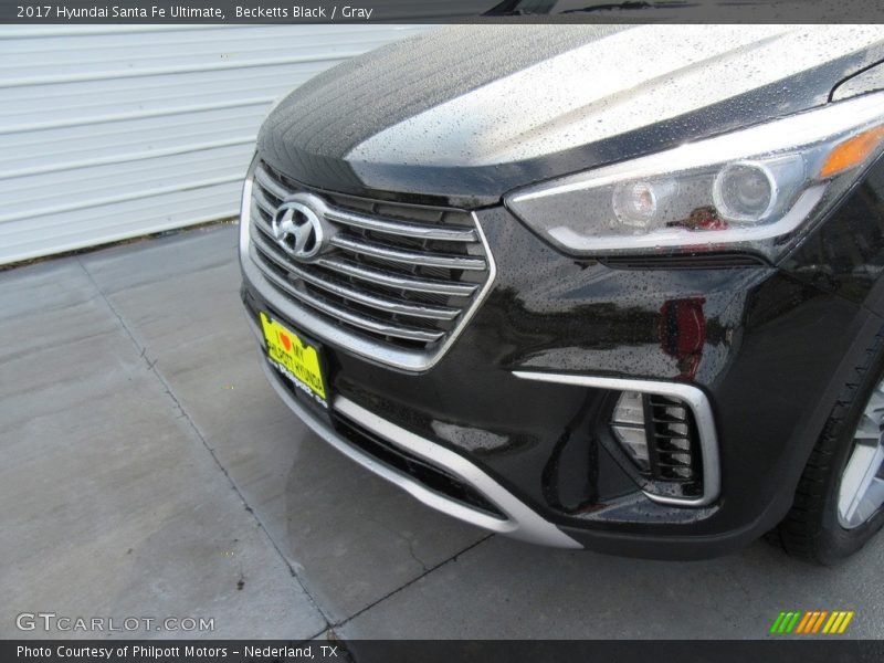 Becketts Black / Gray 2017 Hyundai Santa Fe Ultimate