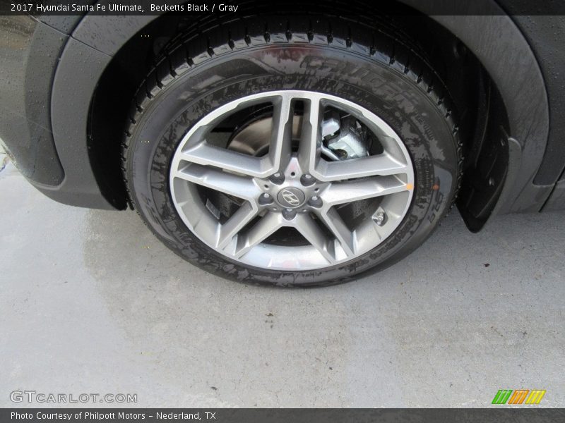 Becketts Black / Gray 2017 Hyundai Santa Fe Ultimate
