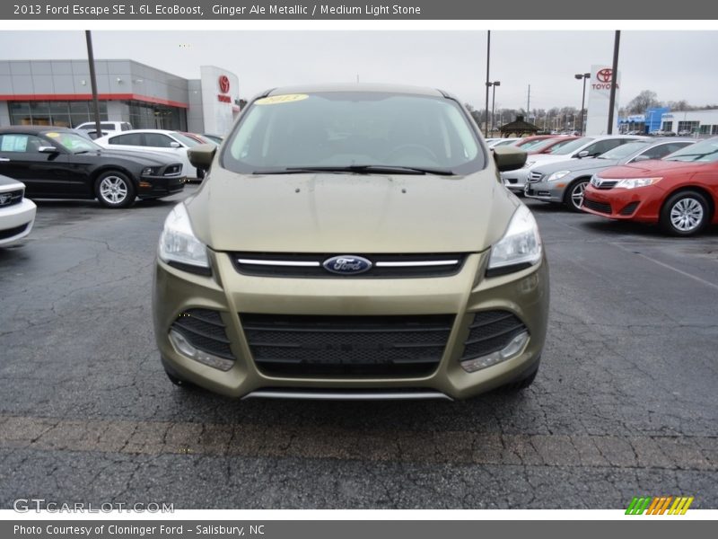 Ginger Ale Metallic / Medium Light Stone 2013 Ford Escape SE 1.6L EcoBoost