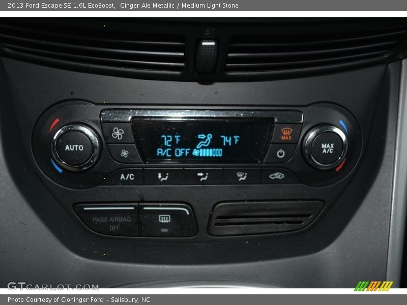 Ginger Ale Metallic / Medium Light Stone 2013 Ford Escape SE 1.6L EcoBoost