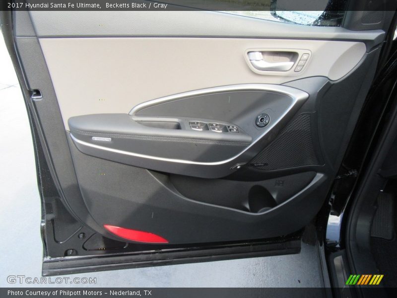 Becketts Black / Gray 2017 Hyundai Santa Fe Ultimate