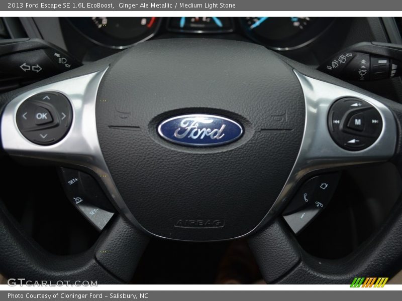 Ginger Ale Metallic / Medium Light Stone 2013 Ford Escape SE 1.6L EcoBoost