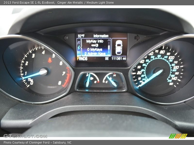 Ginger Ale Metallic / Medium Light Stone 2013 Ford Escape SE 1.6L EcoBoost