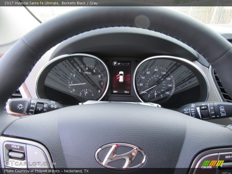 Becketts Black / Gray 2017 Hyundai Santa Fe Ultimate
