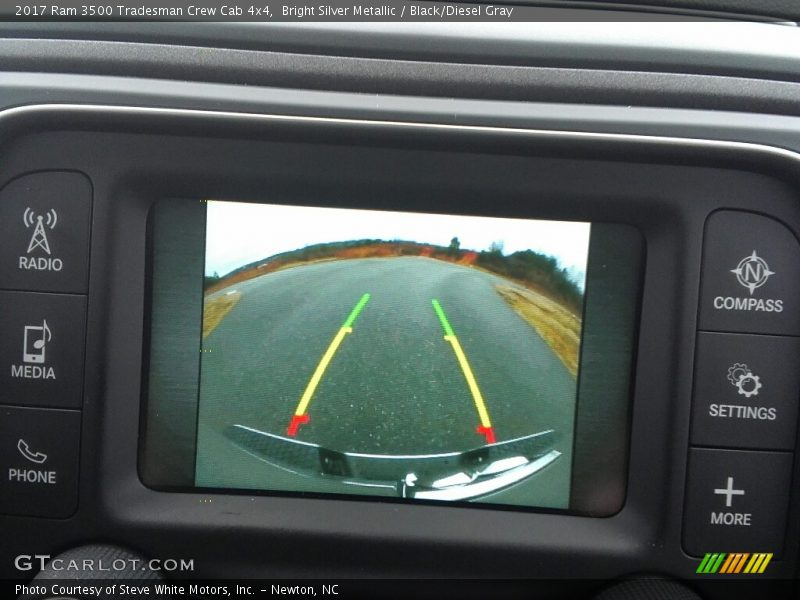 Bright Silver Metallic / Black/Diesel Gray 2017 Ram 3500 Tradesman Crew Cab 4x4